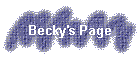 Becky's Page